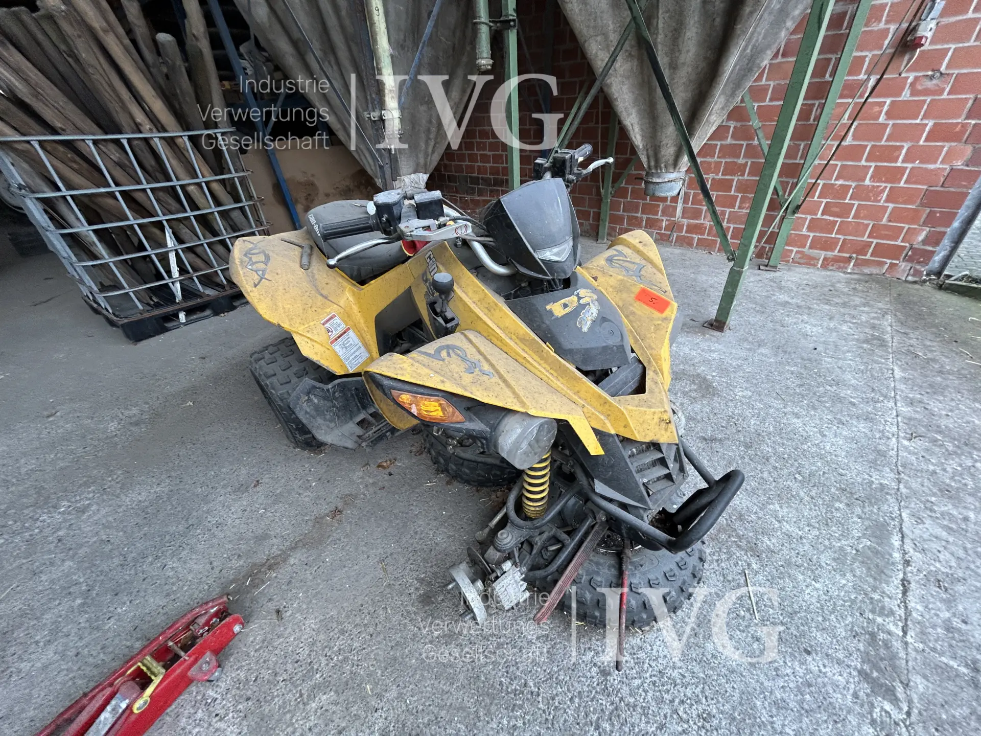4-rädriges Fahrzeug bis 400 o. 550 kg SYM CAN-AM DS250